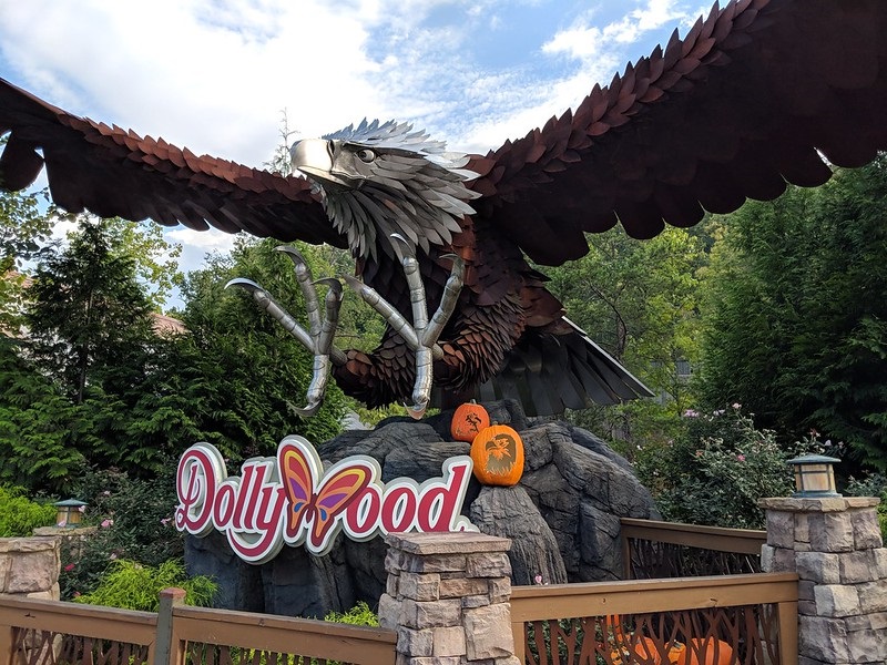 Dollywood Main Entrance Pigeon Forge