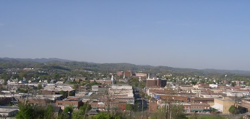 Kingsport Tennessee Skyline